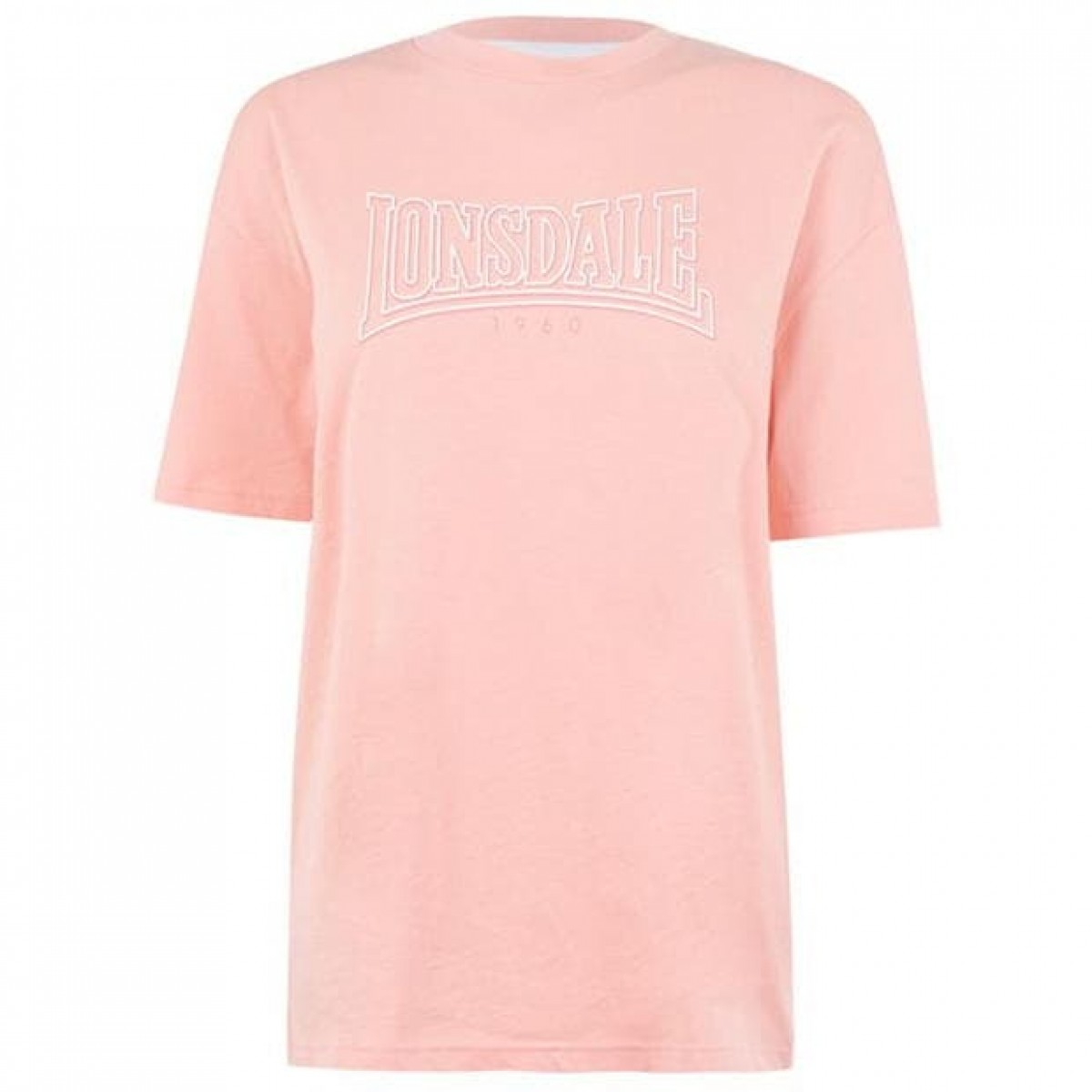 

Футболка Lonsdale Long Line Crew Peach, S (44)