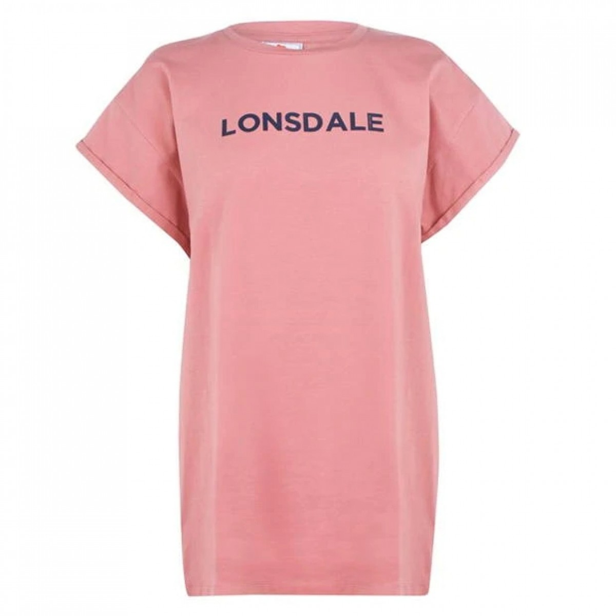

Футболка Lonsdale Long Line Pink/Navy, XS (42)