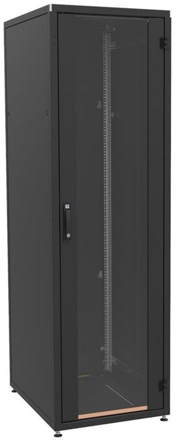 

Шафа телекомунікаційна універсальна ZPAS SZB IT WZ-IT-426060-69AA-2-161-FP 19" зі скляними дверима 42U Чорна (IT-426060-69AA-2-161-FP)