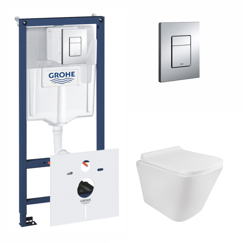 

Комплект инсталляция 5 в 1 Grohe Rapid SL 38827000 и унитаз с сиденьем Qtap Tern QT1733052ERW (SD00042980)