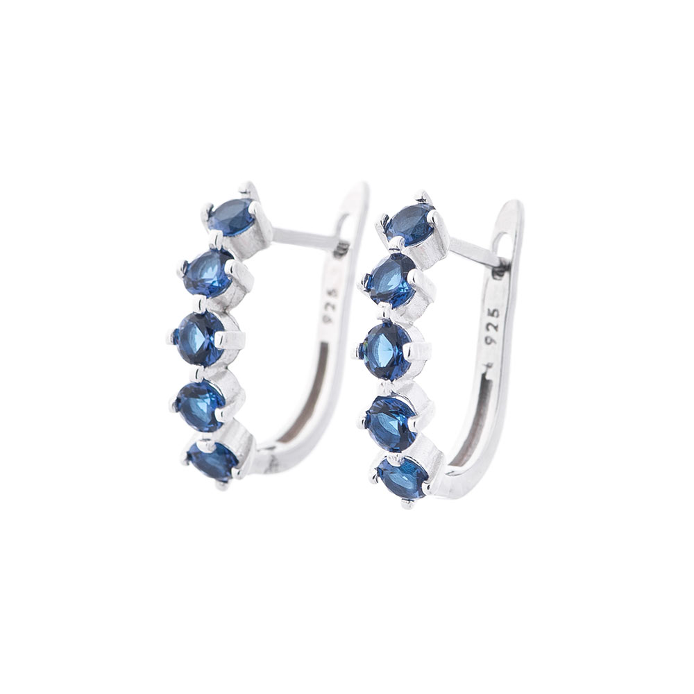 

Серебряные серьги ОНИКС с фианитами (вес 5.4 г) модели пр-122097-5,4