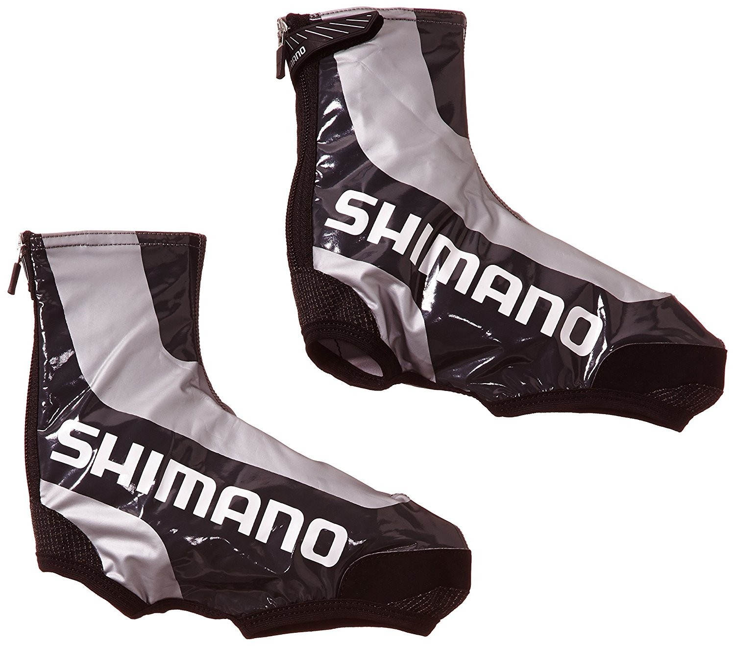 

Велобахилы летние водоотражающие Shimano Originals черно-серые М