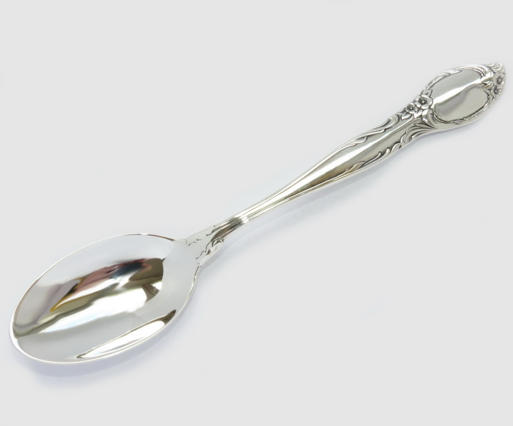 

Серебряная десертная ложка Silver4u Васильки