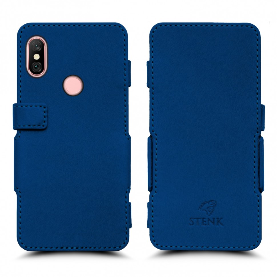 

Чехол книжка Stenk Prime для Xiaomi Redmi Note 6 Pro Синий