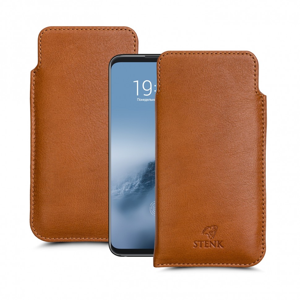 

Футляр Stenk Elegance для Meizu 16th Camel
