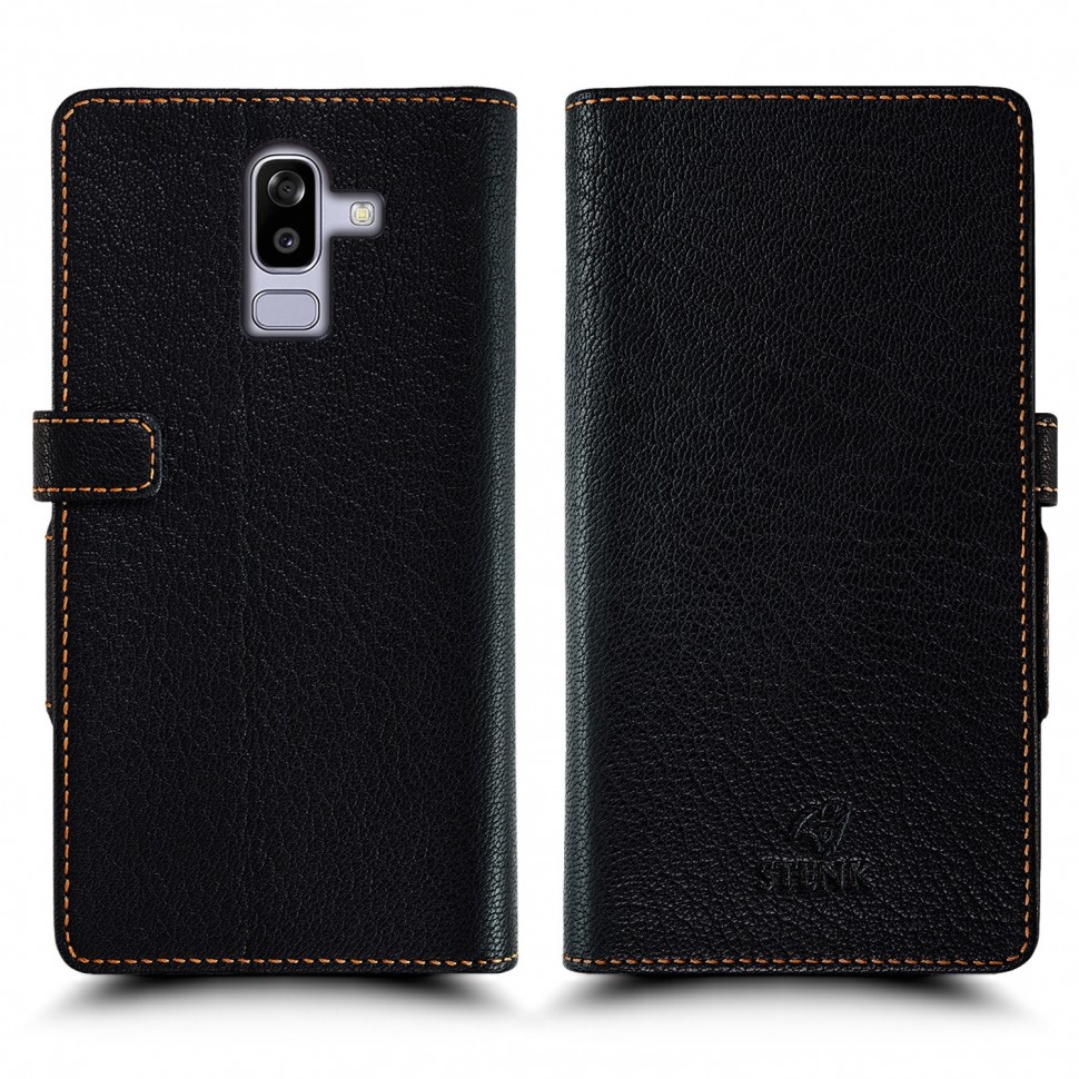 

Чехол книжка Stenk Wallet для Samsung Galaxy J8 (2018) Чёрный