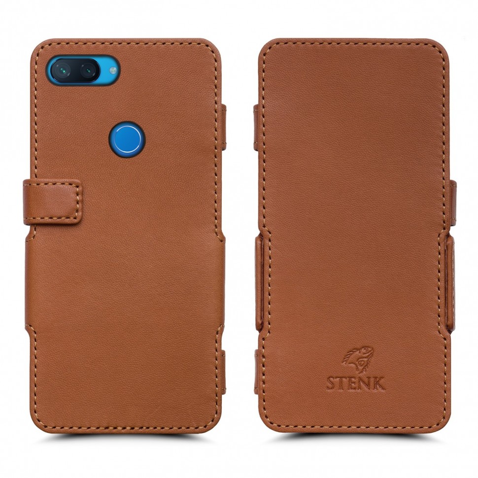 

Чехол книжка Stenk Prime для Xiaomi Mi 8 Lite Camel