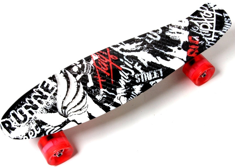 

Скейтборд, Пенни борд Penny 09 "Street board" Светящиеся колеса