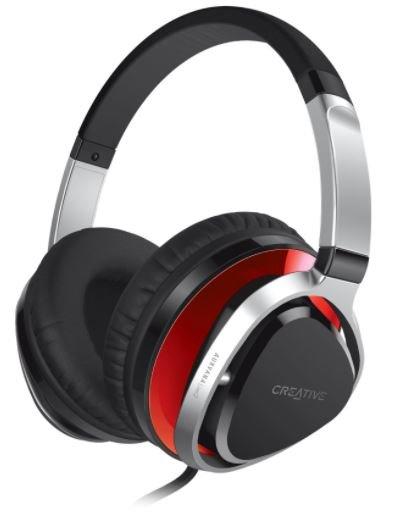 

Наушники накладние CREATIVE Aurvana Live2 black-red