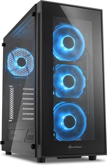 

Корпус ПК SHARKOON TG5 blue