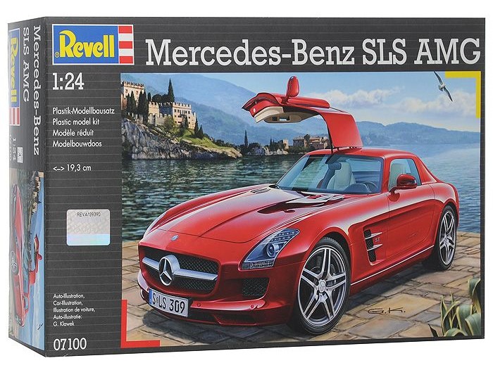 

Сборная модель REVELL MercedesBenz SLS AMG (MR-7100)