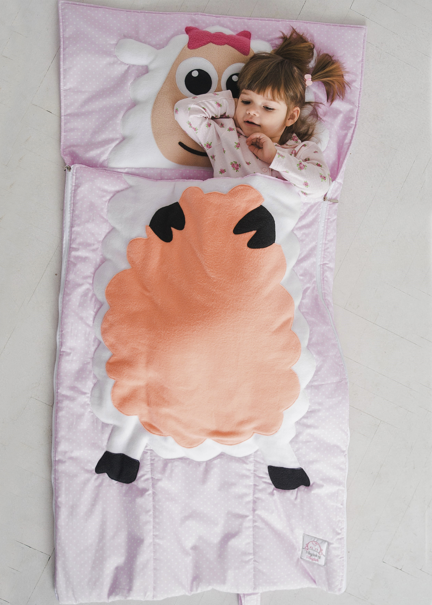 

Спальний мішок дитячий, сліпик Nighty Night Вівця XL 200х90 см