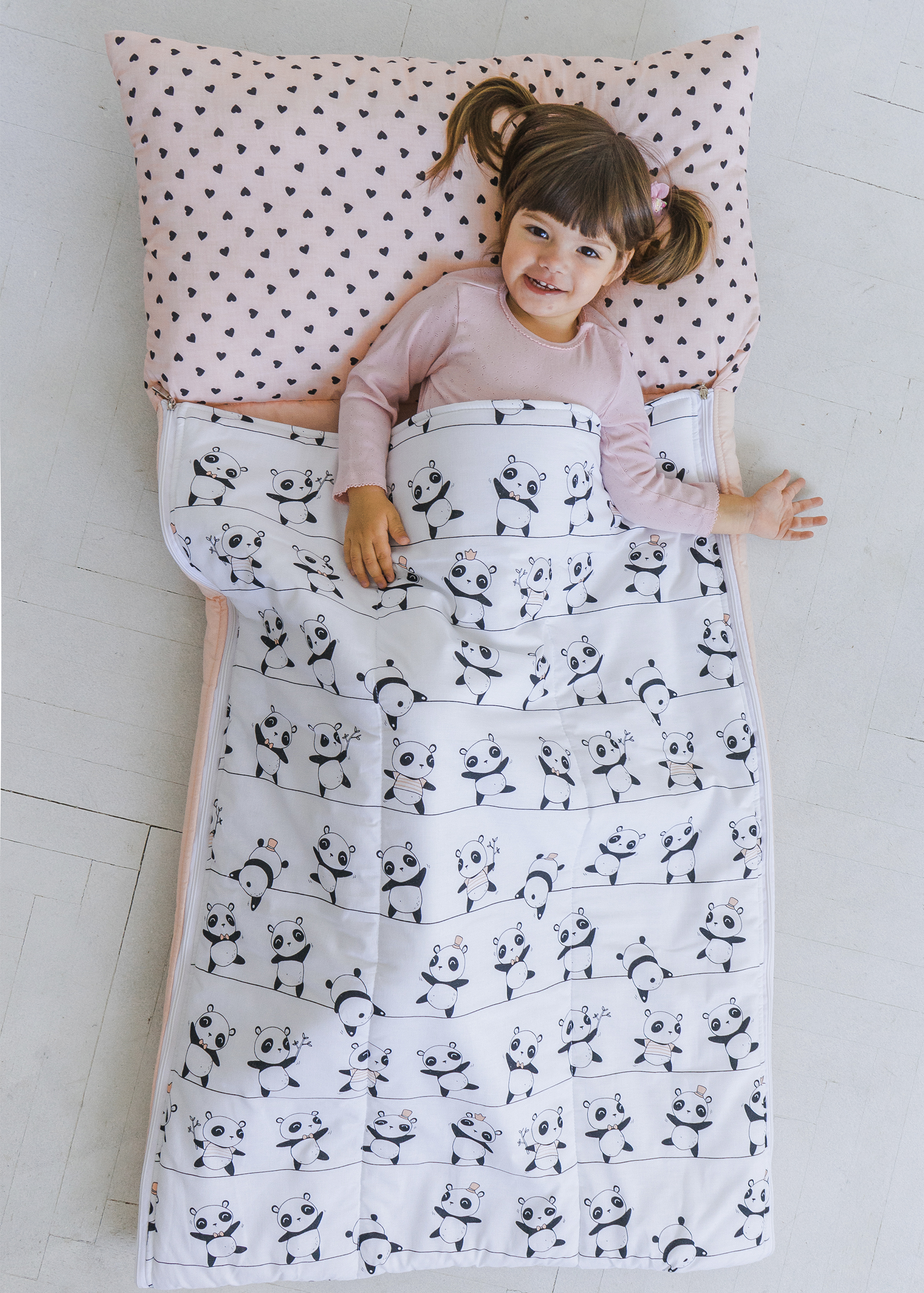 

Спальный мешок детский, слипик Nighty Night Пандочки S 120х60 см