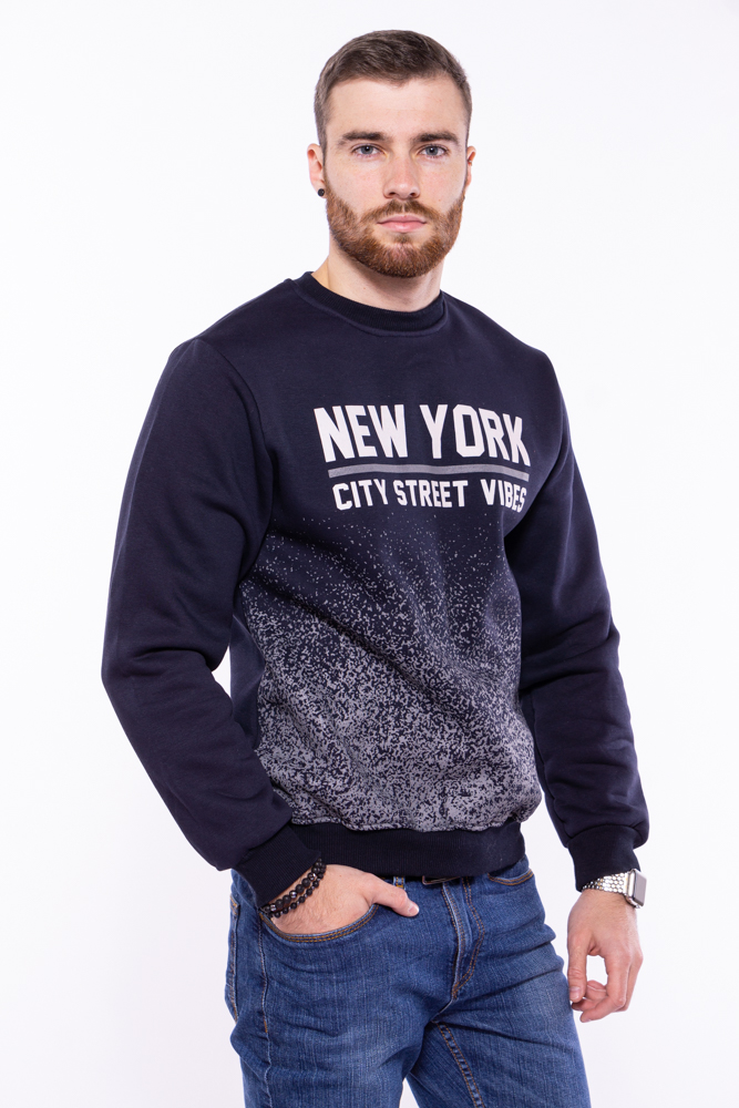 

Свитшот в стиле Casual Time of Style 157P033 S Темно-синий