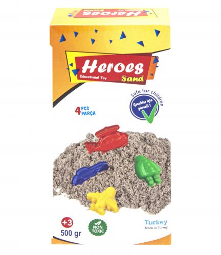 

Кинетический песок Play-Toy желтый, 500 г E KUM-003 152795