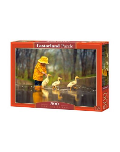 

Пазлы Castorland "Друзья в дождливый день" 500 элементов В-52264 10153614