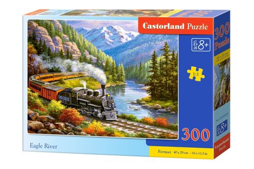 

Пазлы Castorland "Паровоз в горах" 300 элементов В-030293 10158054