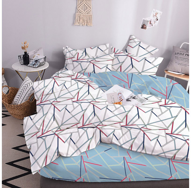 

Комплект постельного белья ТЕП 319 Geometric Blue 200x215