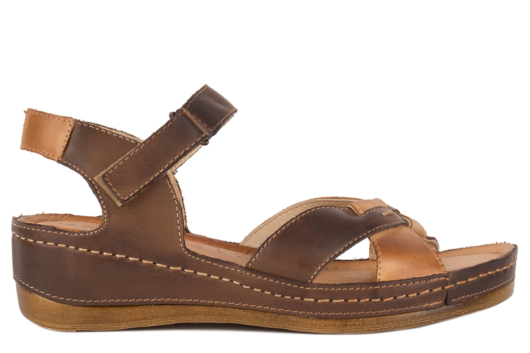 

Босоножки Wasak 0473 brown Коричневые 41