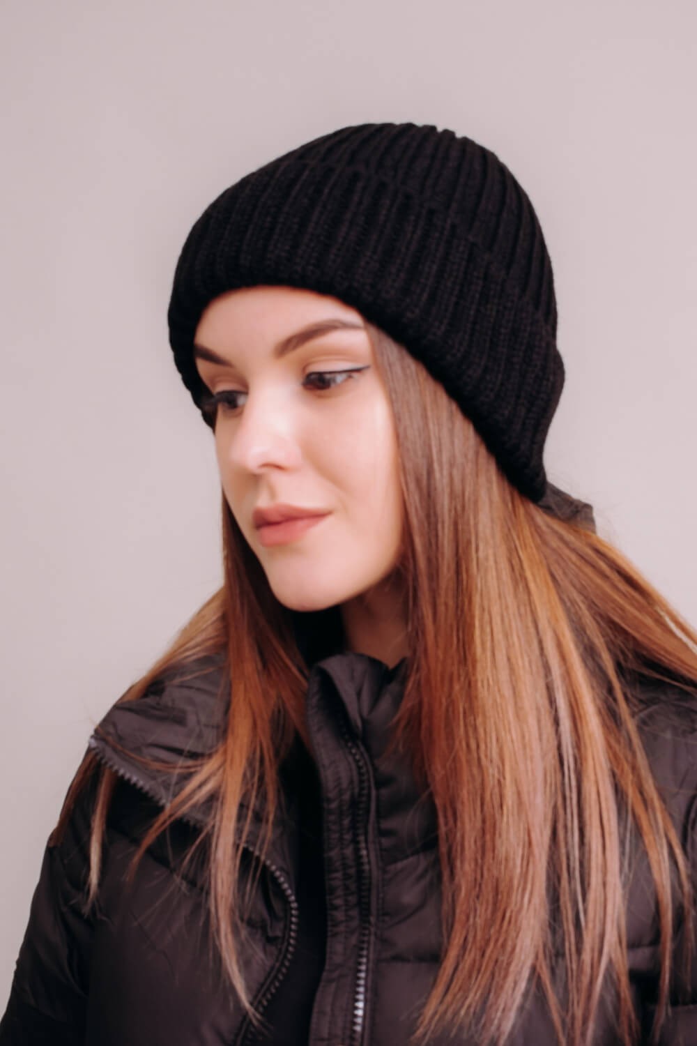 

Шапка roxy beanie BBroom, черный