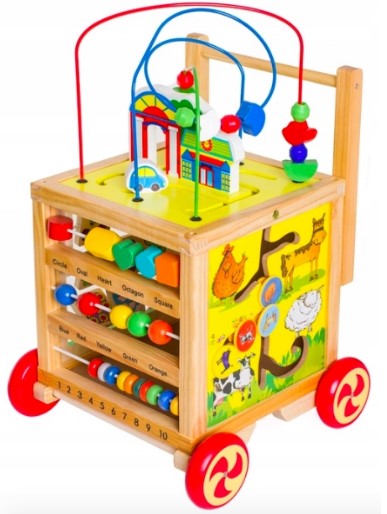 

Деревянные развивающие ходунки Doris Baby Walker