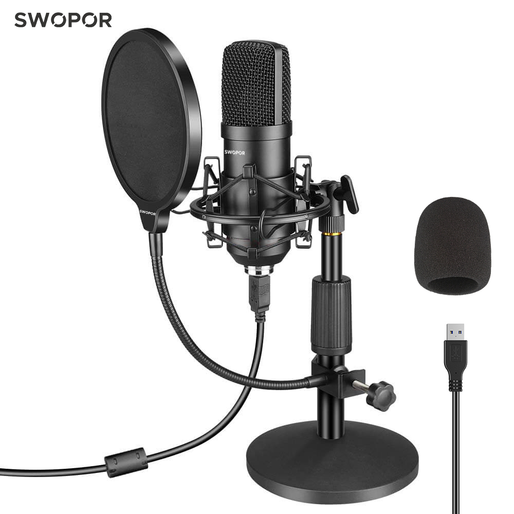 

Конденсаторный Микрофон SWOPOR UMK009 кардиоидной(однонаправленный) направлености