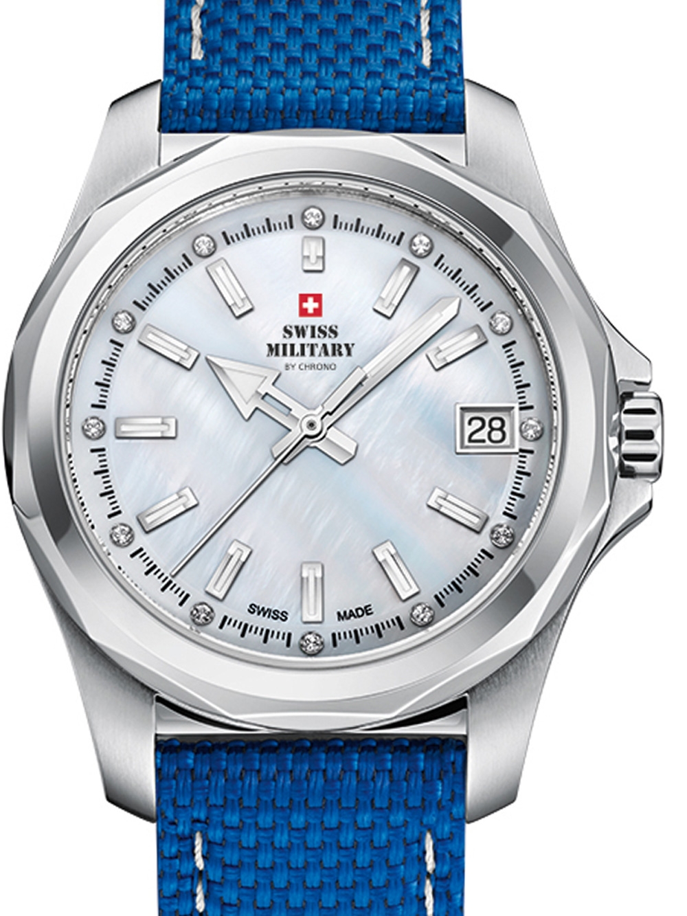

Часы Swiss Military SM34069.02 Damen 36mm 10ATM