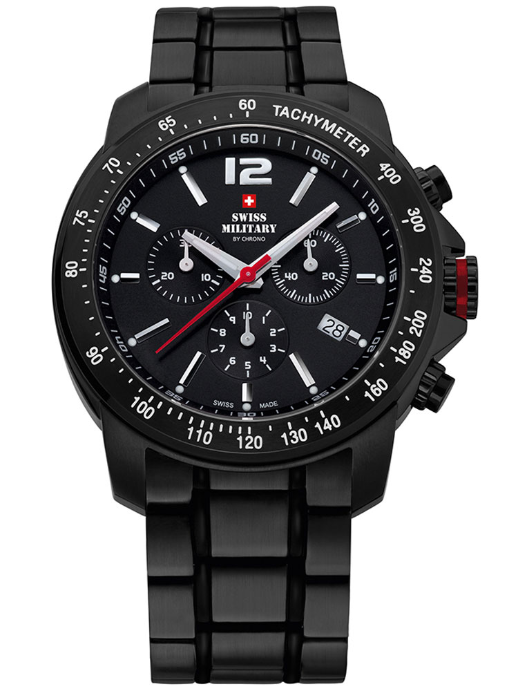 

Часы Swiss Military SM34033.03 Chronograph 42mm 10ATM