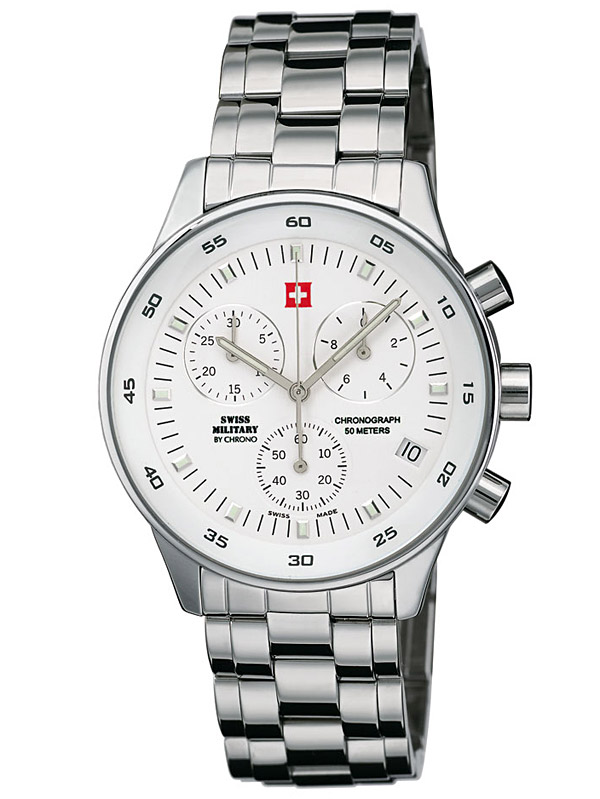

Часы Swiss Military SM30052.02 Chronograph 40mm 5ATM
