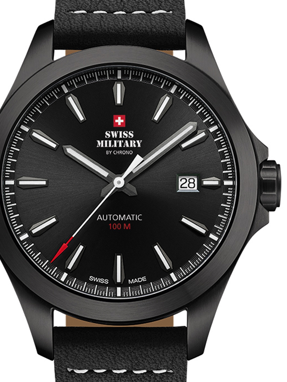 

Часы Swiss Military SMA34077.10 Automatik 42mm 10ATM