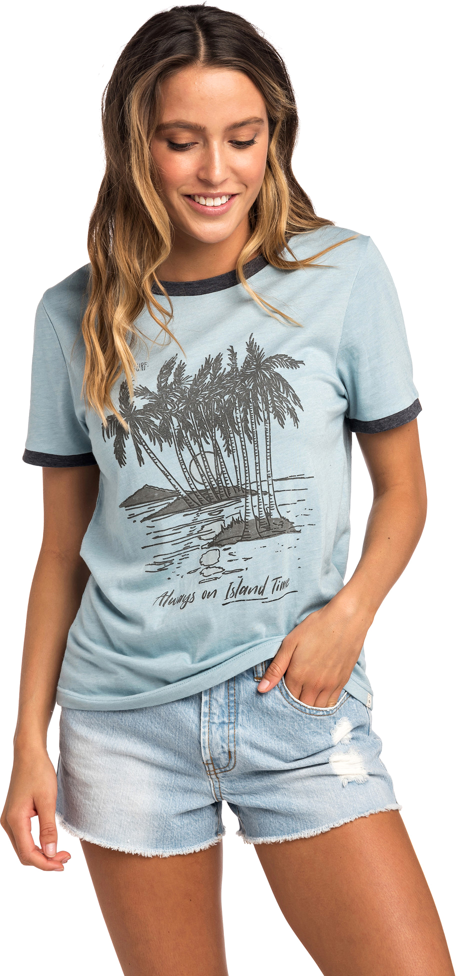 

Футболка Rip Curl GTEZL3 XS Синяя