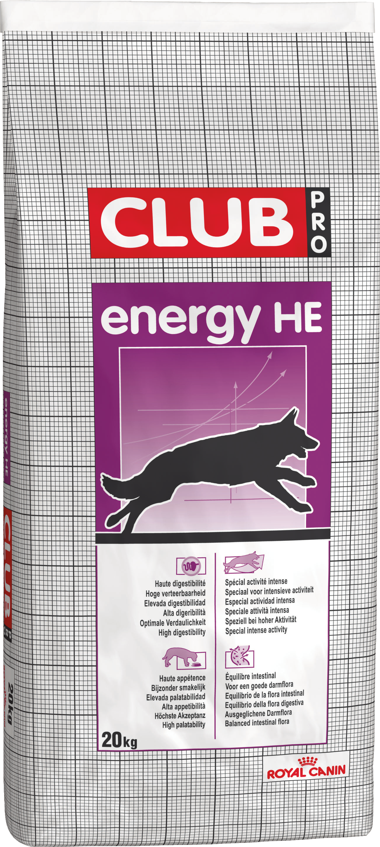 

Сухий корм Royal Canin Club Pro Energy HE 20 кг (2498200)