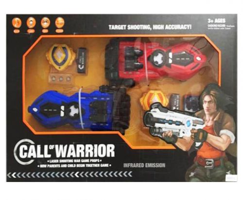 

Оружие (бластер) с мишенью "CALL of WARRIOR" MIC. 36887