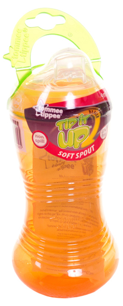 

Поилка Tommee Tippee Tip it UP от 9-ти мес. (400ml) голубой, розовый и оранжевый. 34654
