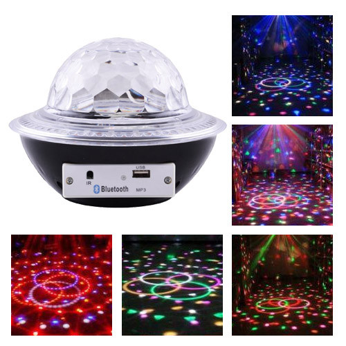 

Лазер диско Lux CY-6740 UFO Bluetooth crystal magic ball, 220V, пульт Д/У. 31988