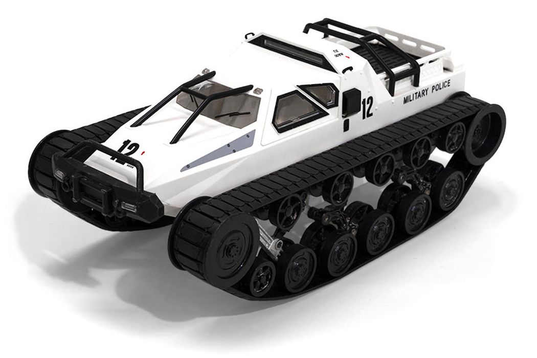 

Игрушка Танк вездеход на радиоуправлении 1:12 Military Police (белый) 29998