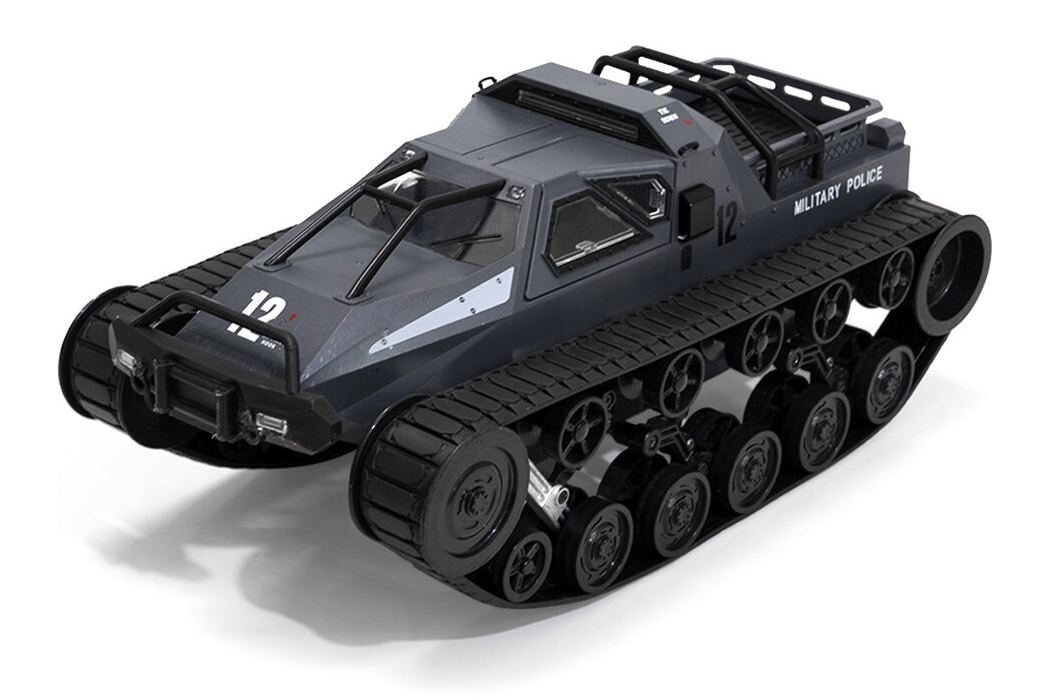

Игрушка Танк вездеход на радиоуправлении 1:12 Military Police (серый) 29999