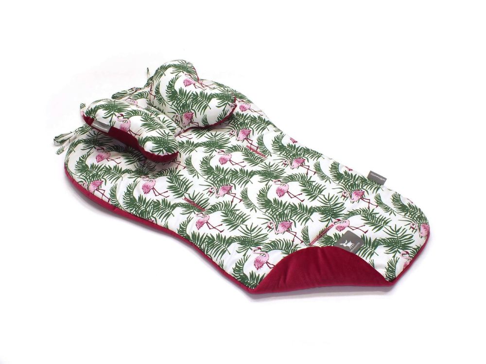 

Матрас в коляску Cottonmoose Butterfly 552/140/119 flamingo cotton velvet raspbery (белый (фламинго) с малиновым (бархат)). 31290