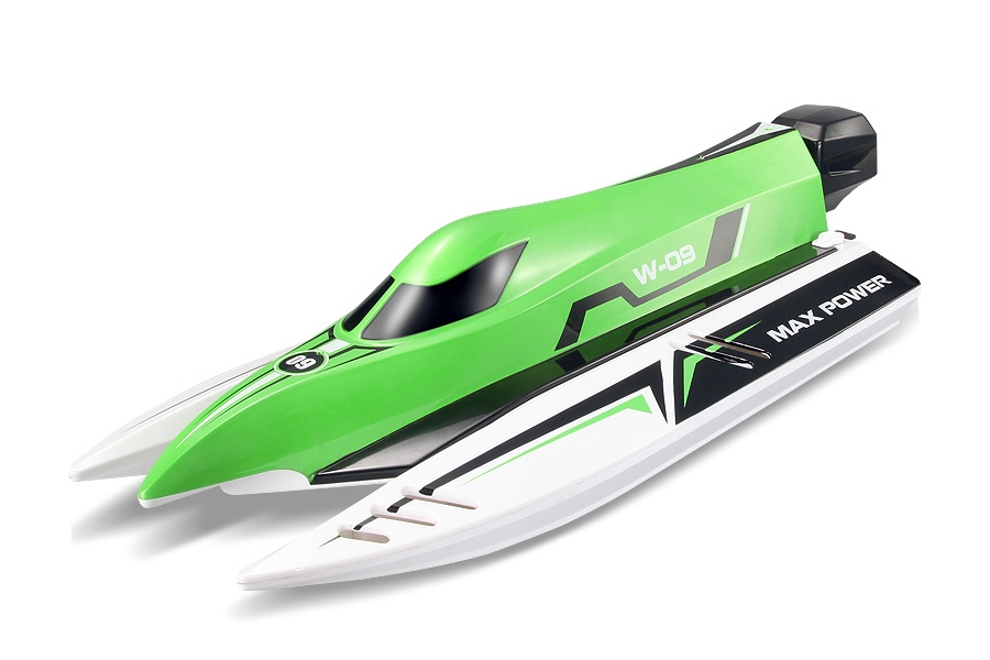 

Катер бесколлекторный на радиоуправлении модель WL Toys WL915 F1 High Speed Boat (зеленый) 30165