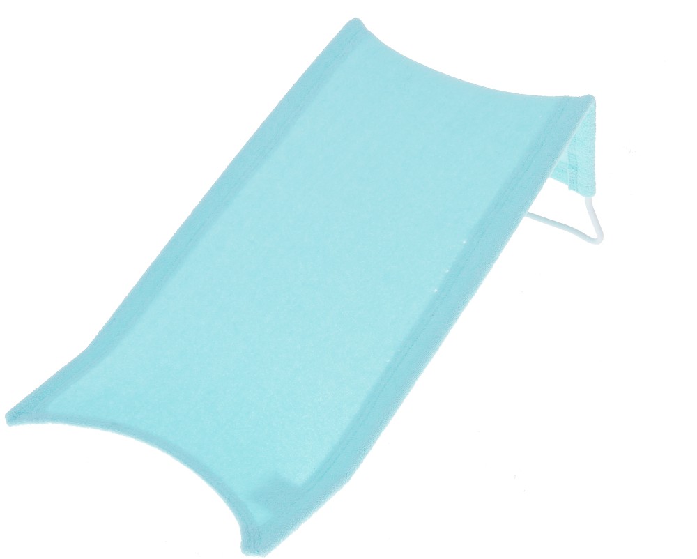 

Горка для купания Tega Thick Frotte (махра) DM-015 135 light blue. 33159