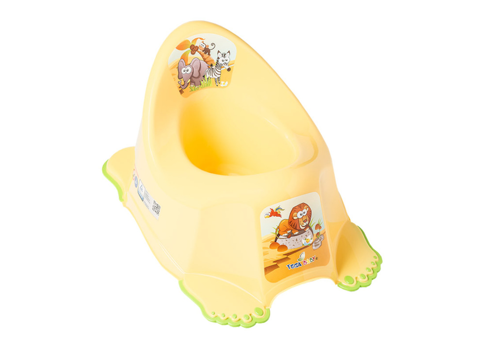 

Горшок Tega Safari SF-011 нескользящий 124 yellow. 33348