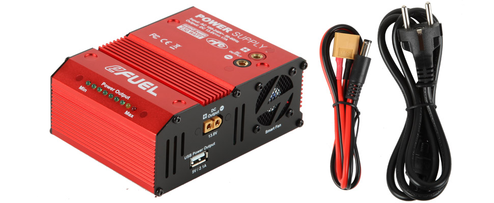 

Блок питания SkyRC eFuel 17A/230W Power supply 13.8В импульсный (SK-200017). 30291