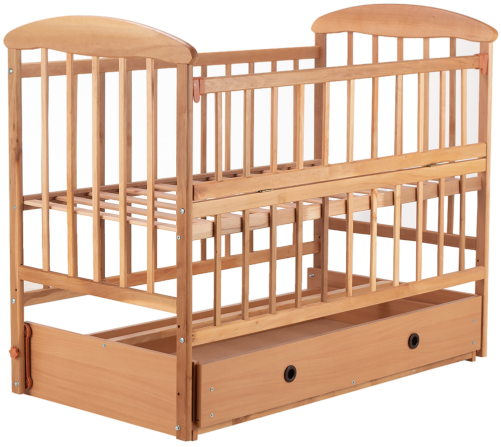 Кровать для новорожденных с универсальным маятником