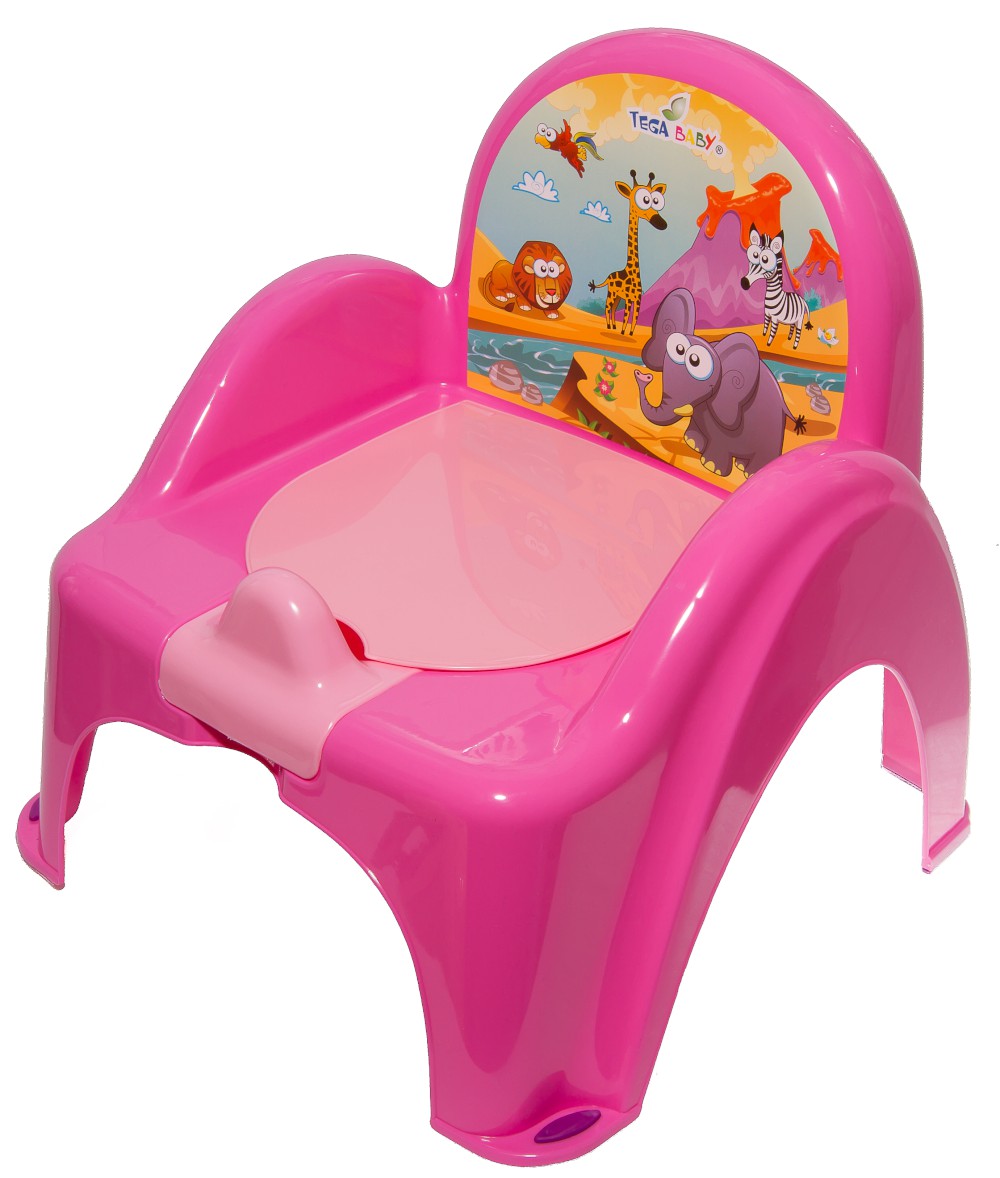 

Горшок-стульчик Tega Safari SF-010 127 dark pink. 33371