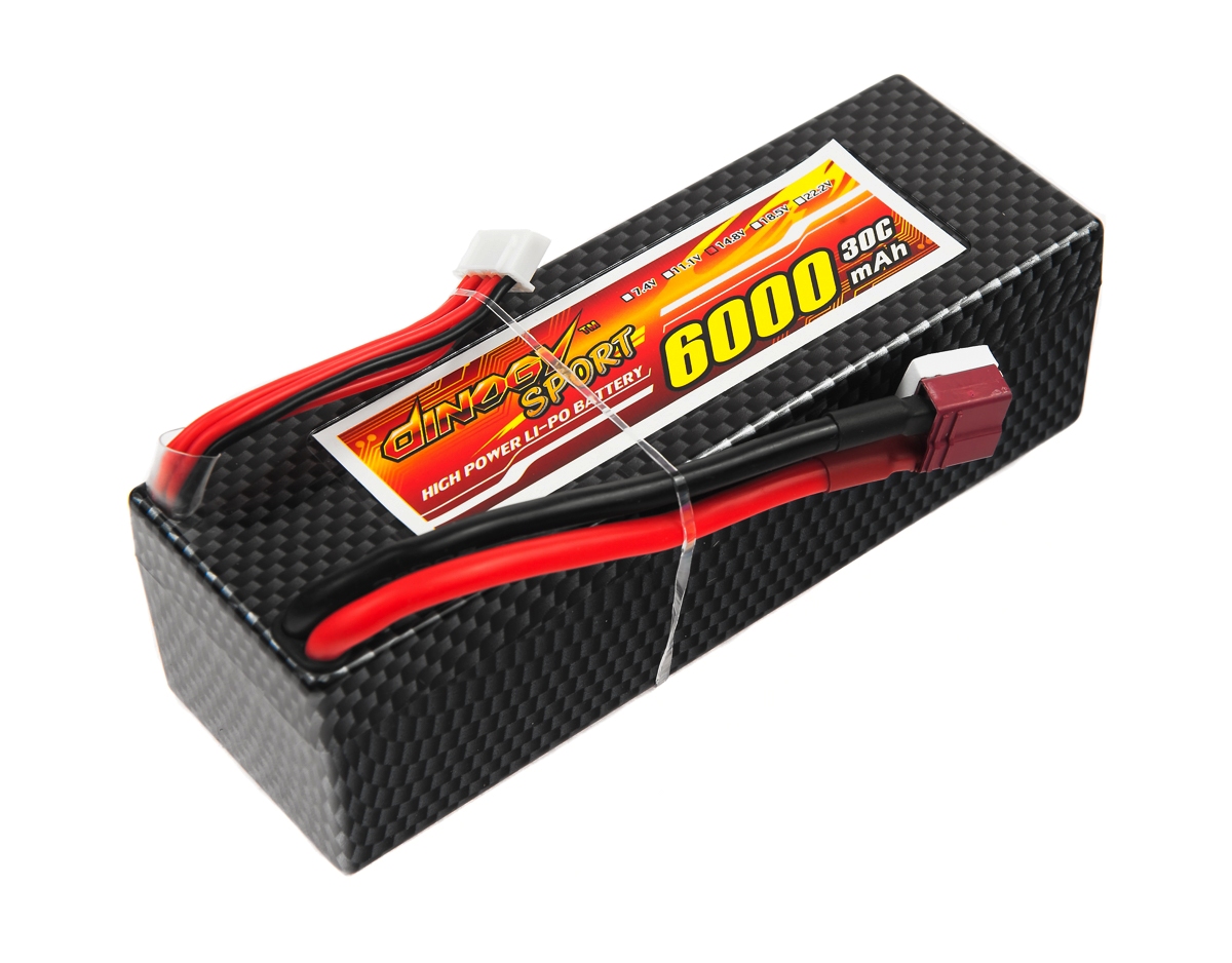 

Аккумулятор полимерно-литиевый Dinogy Li-Pol 6000mAh 14.8V 4S 30C Hardcase 41x40x138мм T-Plug 29788