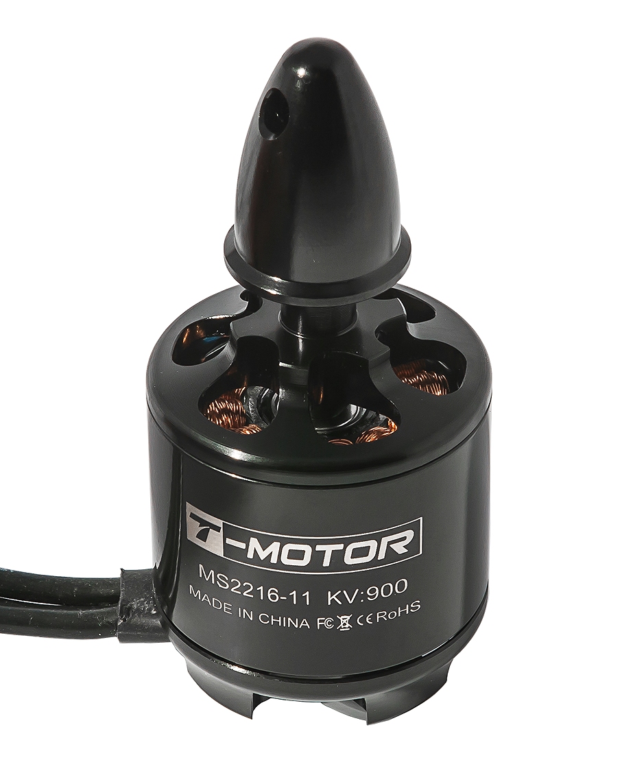 

Мотор T-Motor MS2216-10 KV900 2-3S 198W для мультикоптеров. 30201