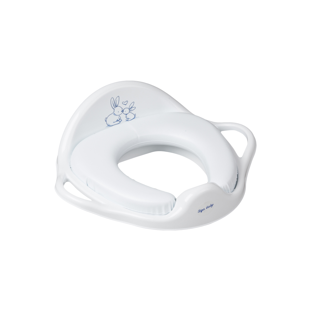 

Накладка на унитаз Tega Little Bunnies KR-020 Soft мягкая 103 white. 34456
