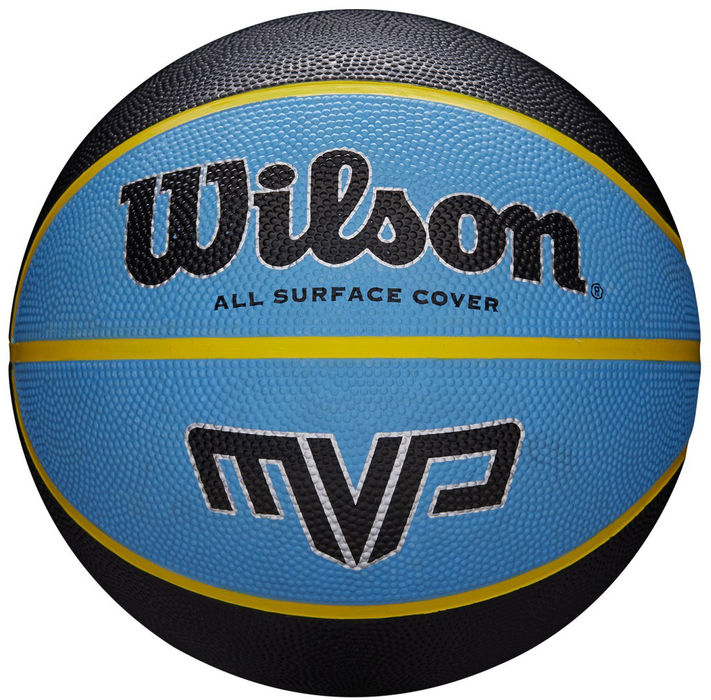 

Мяч баскетбольный Wilson MVP 275 Size 5 Black/Blue (WTB9017XB05)