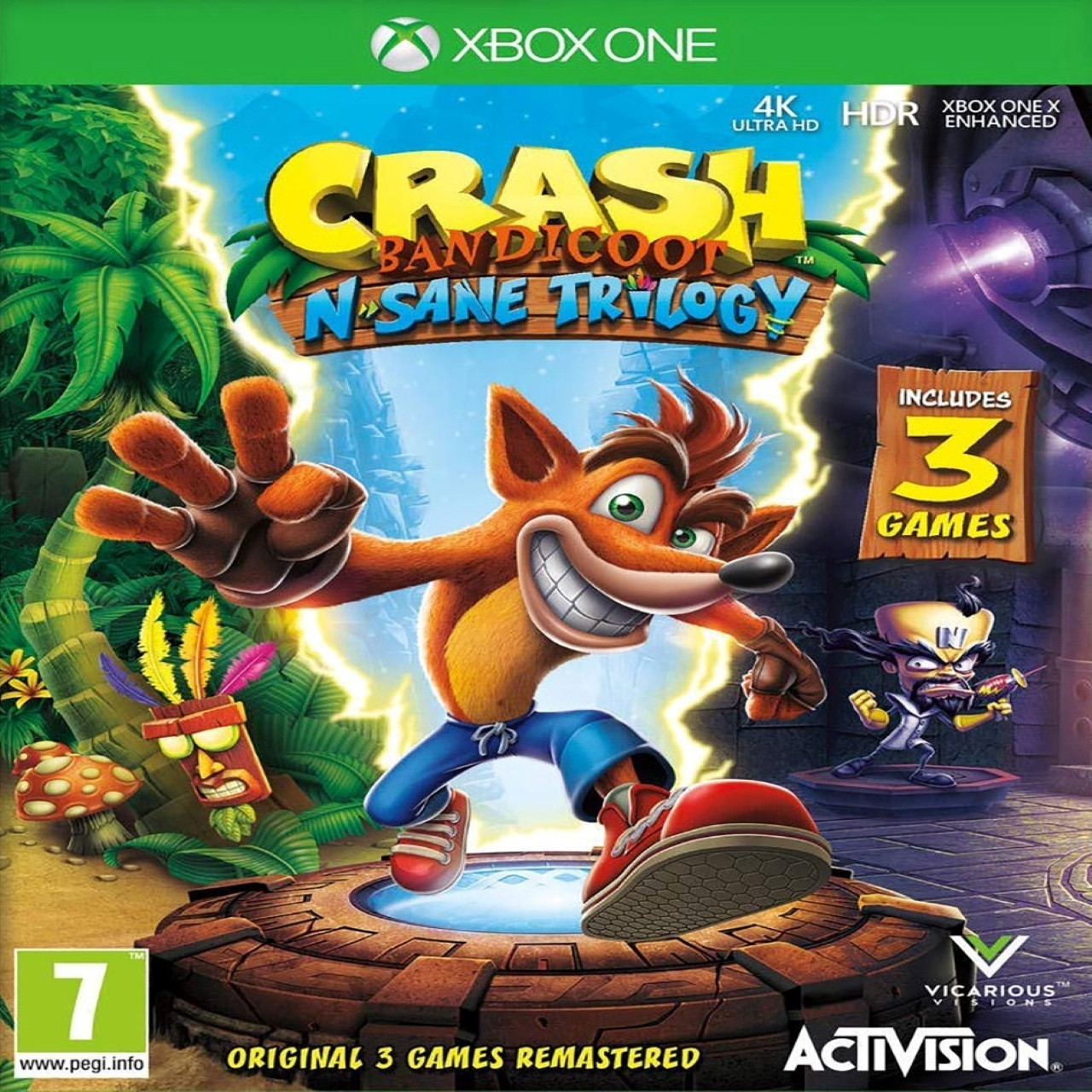 

Crash Bandicoot N.Sane Trilogy (англійська версія) XBOX ONE