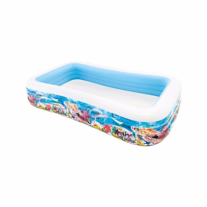 

Семейный надувной бассейн Intex 58485 Swim Center Tropical Reef Family Pool (305х183х56 см)